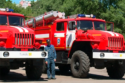 Амурские пожарные получили новую спецтехнику - gtrkamur.ru