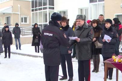 В Циолковском новые квартиры получили полицейские - gtrkamur.ru