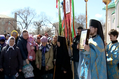 Крестным ходом амурские православные отметили Благовещение Пресвятой Богородицы - gtrkamur.ru