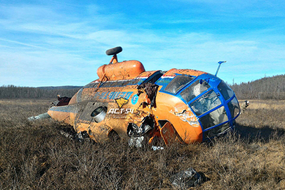 Проводится проверка по факту падения Ми-8 в Зейском районе - gtrkamur.ru