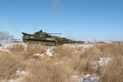 Крупные учения мотострелков начались в Восточном военном округе - gtrkamur.ru