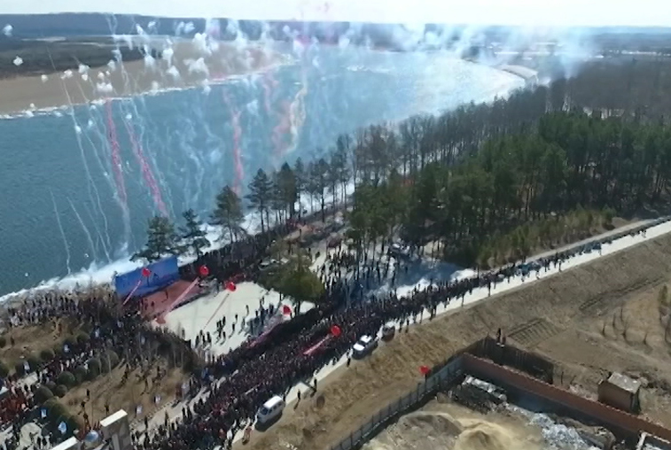 Ледоход на Амуре символизировал приход весны на севере Китая и привлёк туристов - gtrkamur.ru