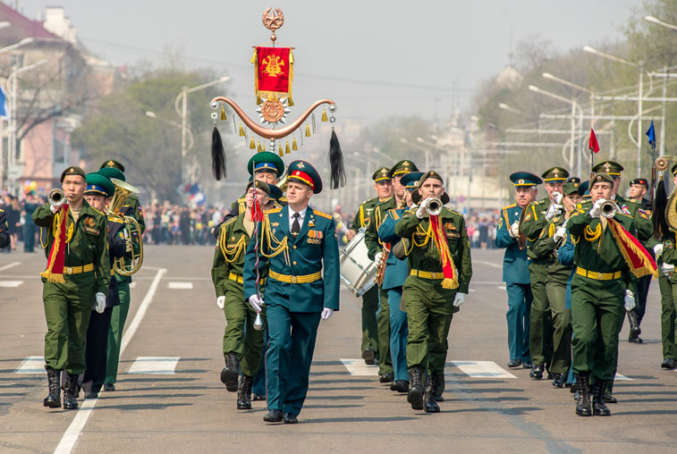 Праздничная программа ко Дню Победы в Благовещенске начнётся с 10 утра - gtrkamur.ru