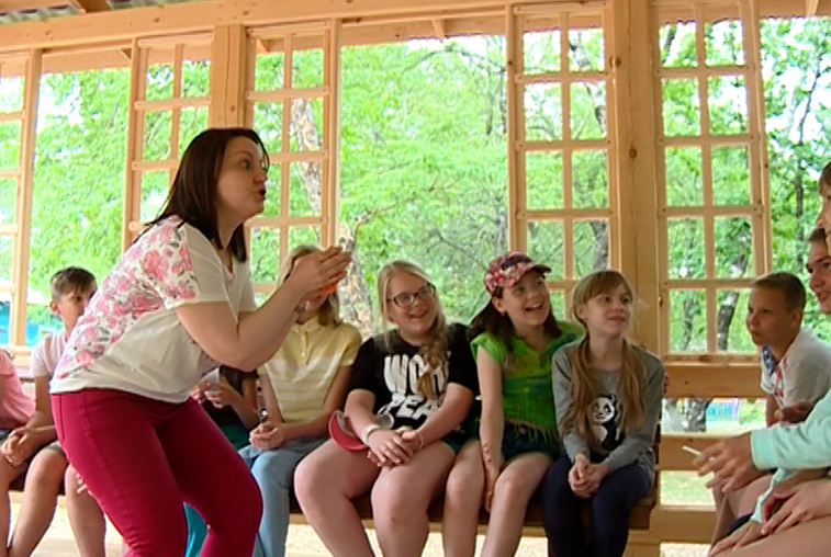 В лагере имени Гагарина открыли «Космическую секретную базу» - gtrkamur.ru