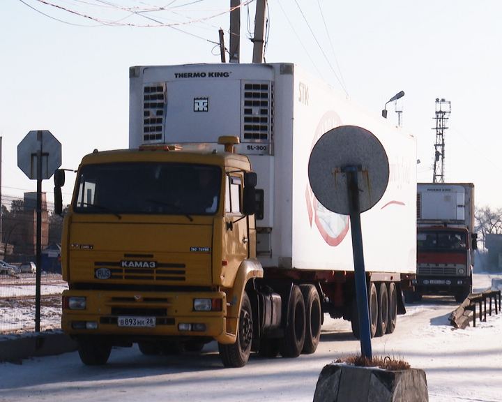 За неделю в Приамурье завезли почти 1,5 тысячи тонн овощей и фруктов из Китая - gtrkamur.ru