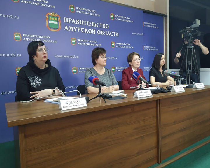 На пресс конференции в правительстве области рассказали о мерах по недопущению завоза COVID-19 - gtrkamur.ru