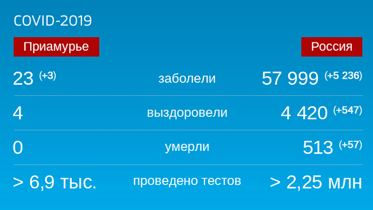 Коронавирус: Оперативная информация по заболевшим на 22 апреля - gtrkamur.ru