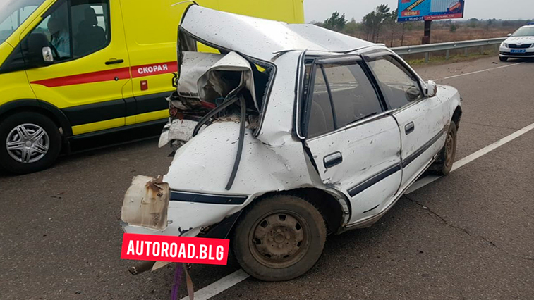 Жесткое ДТП произошло на трассе между с. Владимировка и постом ДПС на въезде в Благовещенск - gtrkamur.ru