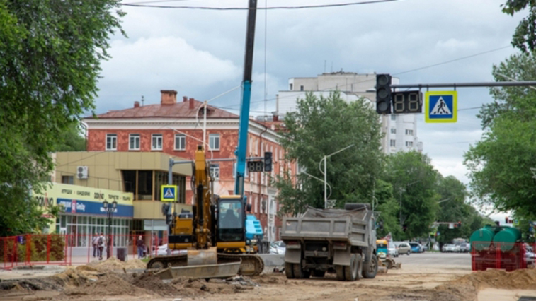 Современные остановки и дополнительные парковочные места появятся на ул. Ленина в Благовещенске
