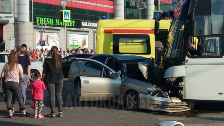 Жесткое ДТП с участием автобуса произошло в Благовещенске