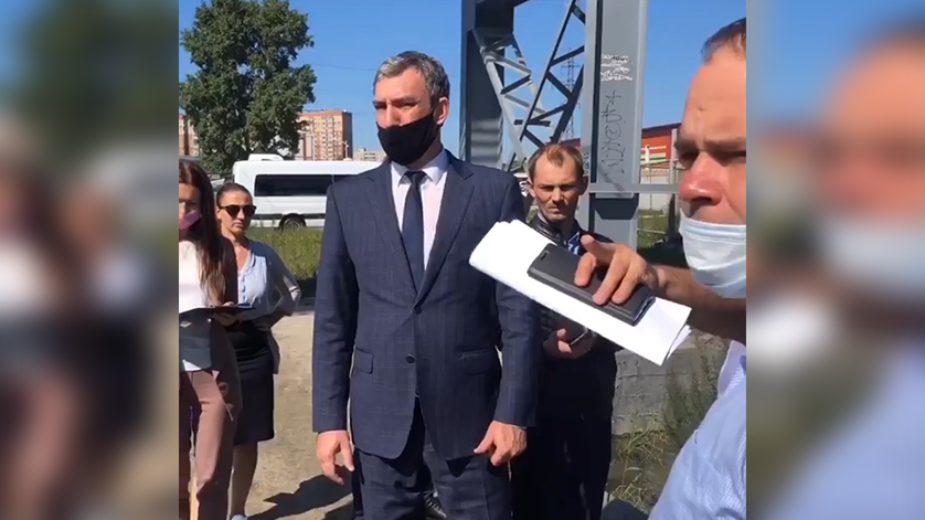 Василий Орлов проинспектировал ход работ по устранению последствий ливня в Благовещенске - gtrkamur.ru