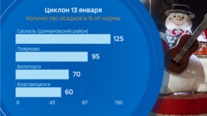 Очередной циклон посетит Приамурье уже в воскресенье - gtrkamur.ru