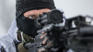 Бойцы Росгвардии провели тренировку в полевых условиях - gtrkamur.ru