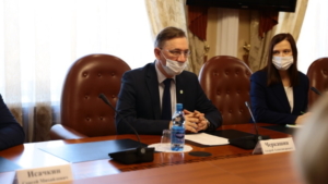 Василий Орлов встретился с новым председателем Дальневосточного банка ПАО Сбербанк - gtrkamur.ru