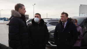Василий Орлов проверил строительство ТЛТ на мосту через Амур - gtrkamur.ru