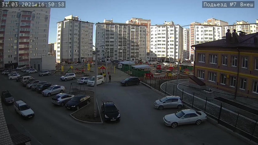 Дисциплина и порядок: в Благовещенске новостройку взяли под видеонаблюдение - gtrkamur.ru