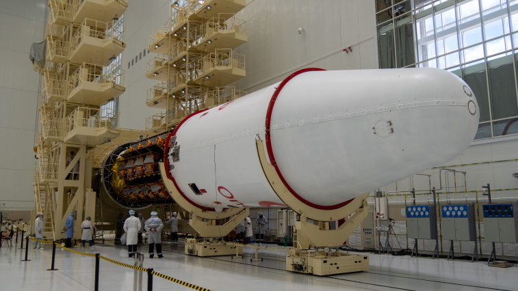 На космодроме Восточный собрали «голову» ракеты для майского пуска - gtrkamur.ru