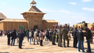 Копию первой русской крепости на Амуре открыли в парке «Патриот» - gtrkamur.ru