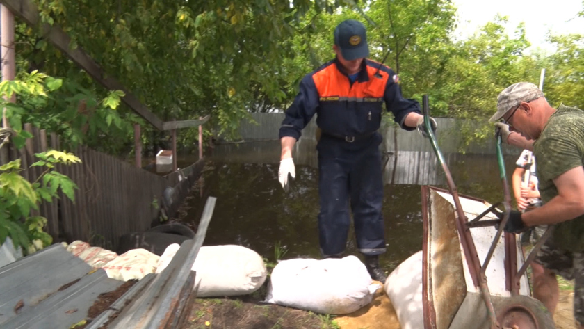 Под угрозой затопления во Владимировке находятся более 400 домов - gtrkamur.ru