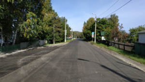 На месяц раньше срока завершится ремонт улицы Мухина в Белогорье - gtrkamur.ru