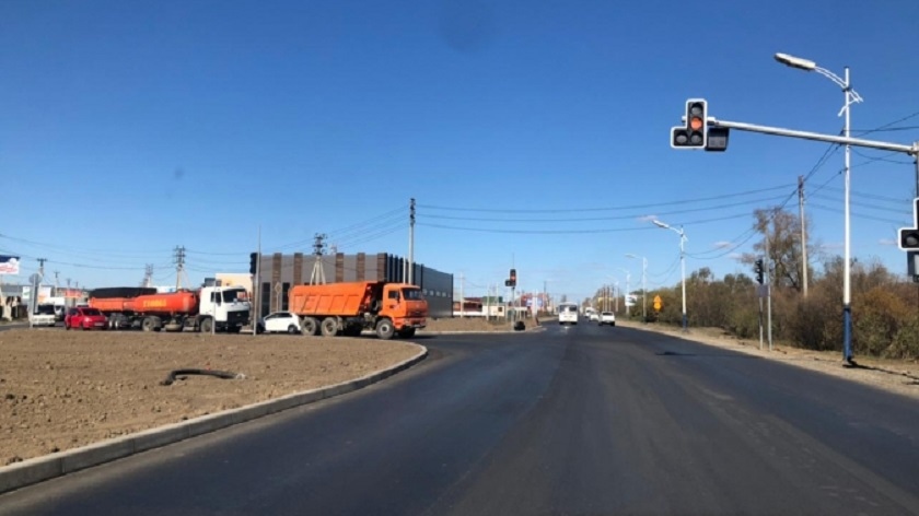 До конца недели завершится ремонт поворота на Чигири - gtrkamur.ru
