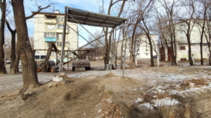 Жалоба на опасные самодельные тарзанки на детской площадке в Моховой Пади поступила амурским общественникам - gtrkamur.ru