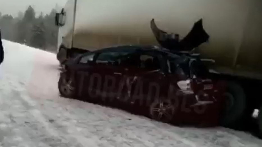 В Магдагачинском районе гололедица на трассе привела к аварии - gtrkamur.ru