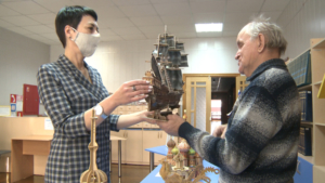Модели храмов и кораблей из фанеры и картона мастерит житель Белогорья - gtrkamur.ru