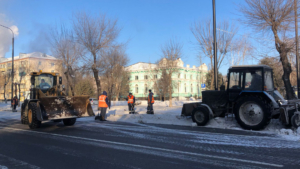 С ноября в Благовещенске вывезли свыше 30 тысяч кубометров снега - gtrkamur.ru