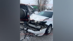 Три автомобиля не разъехались на нерегулируемом перекрёстке в Благовещенске - gtrkamur.ru