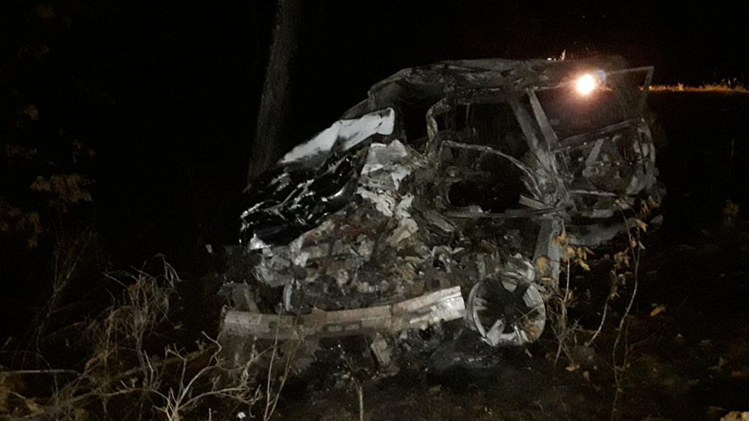 В Амурской области в результате аварии загорелся автомобиль, погибли люди - gtrkamur.ru
