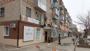 При пожаре в центре Благовещенска пострадали два человека - gtrkamur.ru