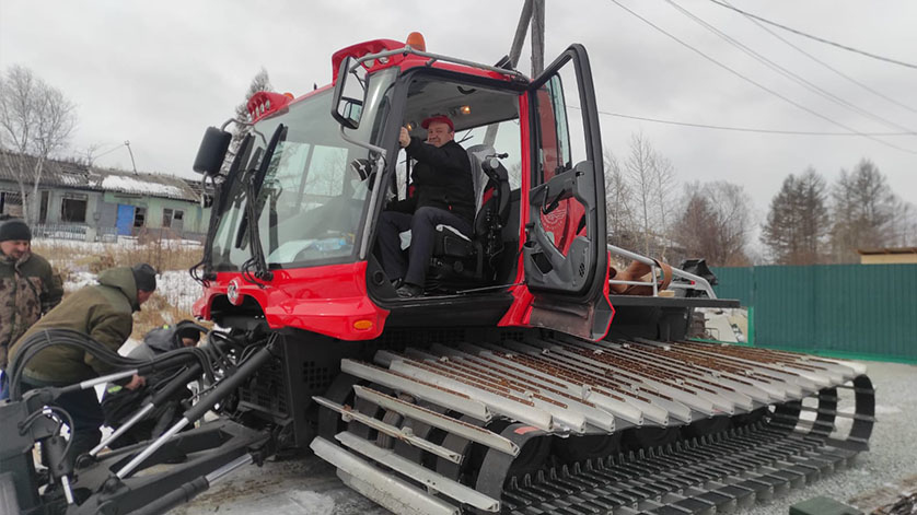 В Тынде появился ратрак - gtrkamur.ru