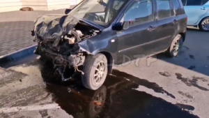 В Свободном автомобиль врезался в стену дома - gtrkamur.ru