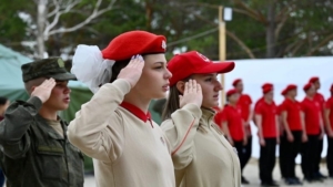 В смене для юнармейцев участвовали юные патриоты из Благовещенска и Хабаровска - gtrkamur.ru