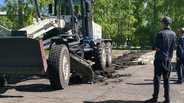 В Пригородном начали строить площадку ГТО - gtrkamur.ru