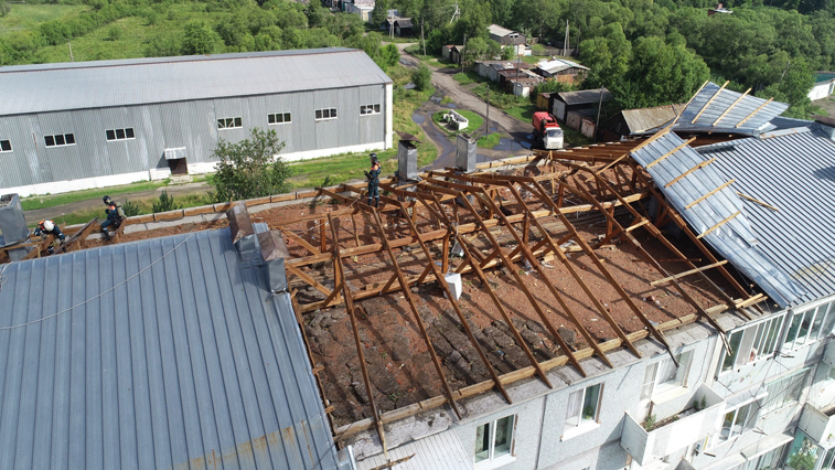 В Амурской области устраняют последствия мощного удара стихии - gtrkamur.ru