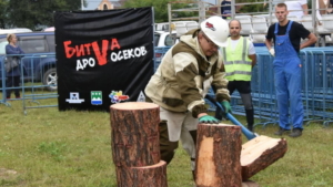 «Битва дровосеков» состоялась в Белогорске - gtrkamur.ru