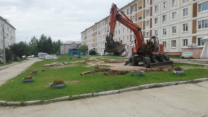 В Зее по проекту «1000 дворов» строят сразу две общественные территории - gtrkamur.ru