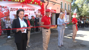 Первый центр подготовки юнармейцев открылся в Благовещенске - gtrkamur.ru