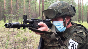 Военнослужащие ВВО уничтожили условных террористов - gtrkamur.ru