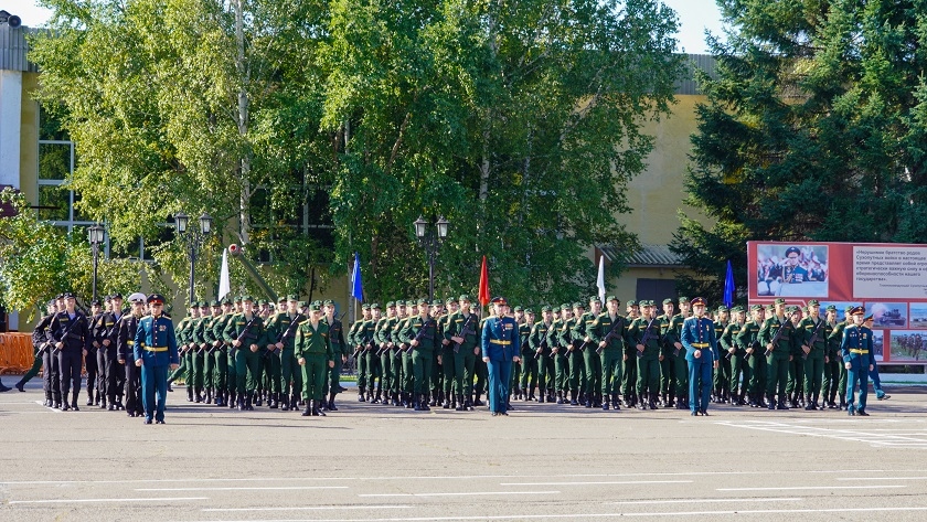 В ДВОКУ на верность Родине присягнули более 200 курсантов-новобранцев - gtrkamur.ru