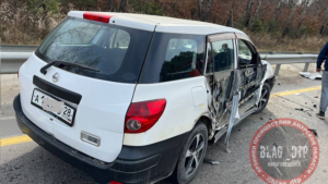 Два человека пострадали в аварии с грузовиком на выезде из Благовещенска - gtrkamur.ru