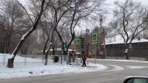На уборку благовещенских дорог от снега привлечены дополнительные силы - gtrkamur.ru