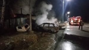 Огнеборцы потушили серьезный пожар в селе Николаевка - gtrkamur.ru