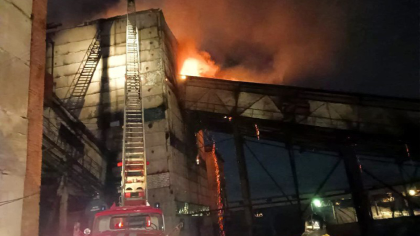 Сегодня ночью произошел пожар на Райчихинской ГРЭС - gtrkamur.ru