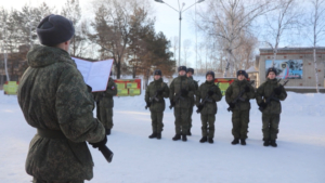 В Белогорске более сотни новобранцев приняли присягу - gtrkamur.ru