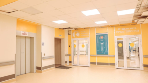 В Амурской областной больнице продолжается капитальный ремонт приемного отделения - gtrkamur.ru