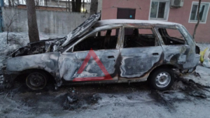 В Свободном ранним утром дотла сгорел автомобиль - gtrkamur.ru