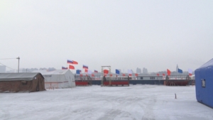 На льду Амура завершается подготовка к международным спортивным событиям - gtrkamur.ru